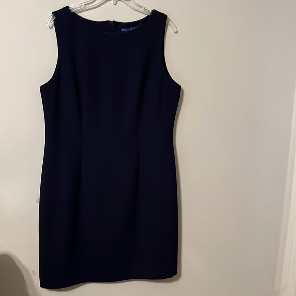 Women’s Karen Scott Navy blue, sleeveless dress